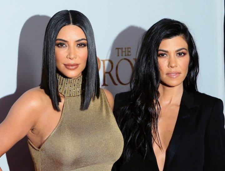 kim kardashian kourtney battent