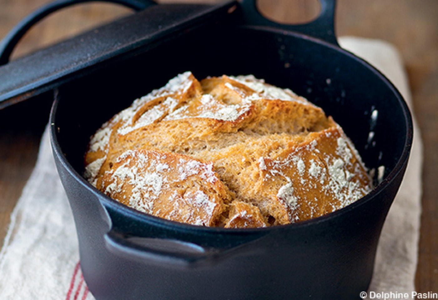 Le pain à la cocotte : la recette savoureuse et facile d'un pain maison
