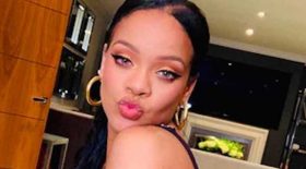rihanna dons coronavirus