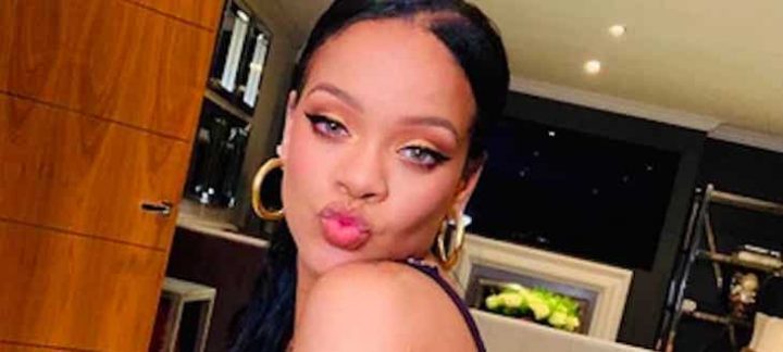 rihanna dons coronavirus