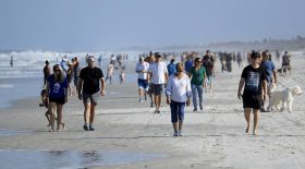 américains plages Floride
