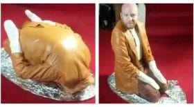 homme poulet