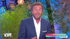 Bernard Montiel en larmes