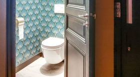 toilettes selles sang