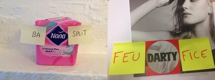 28 jeux de mots bien pourris avec des noms de familles ou des marques