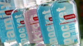 gel hydroalcolique voiture
