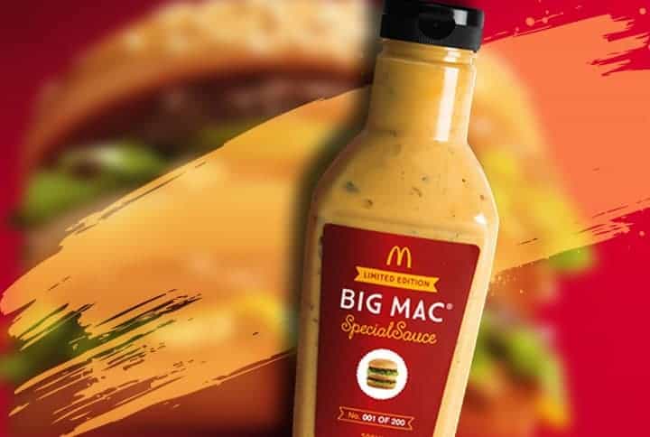 sauce big mac mcdonald's