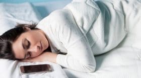 sommeil téléphone dormir