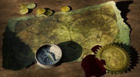 trésor carte indice poème