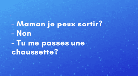 La blague de la chaussette