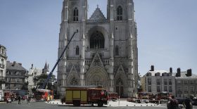 cathédrale nantes incendie bénévole