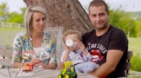 Claire l'amour est dans le pré bébé deuil