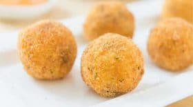 Croquettes de pommes de terre au fromage