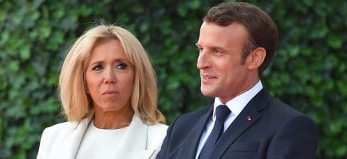 Emmanuel Macron complice Brigitte