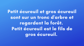 Connaissez-vous l'énigme de l'écureuil