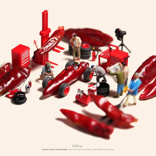 objets quotidien miniatures