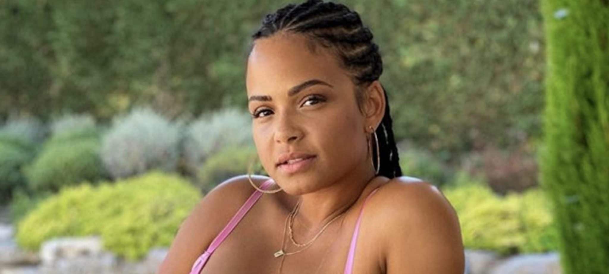 Christina Milian en lingerie sexy fait grimper la température sur