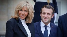 Emmanuel Macron Brigitte amoureux pizza
