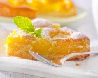 Recette du gâteau aux pêches