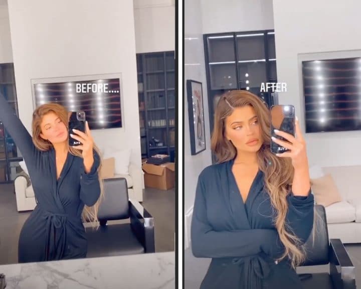 Kylie Jenner sans maquillage