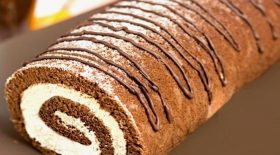 Découvrez la recette du roulé cacao mascarpone
