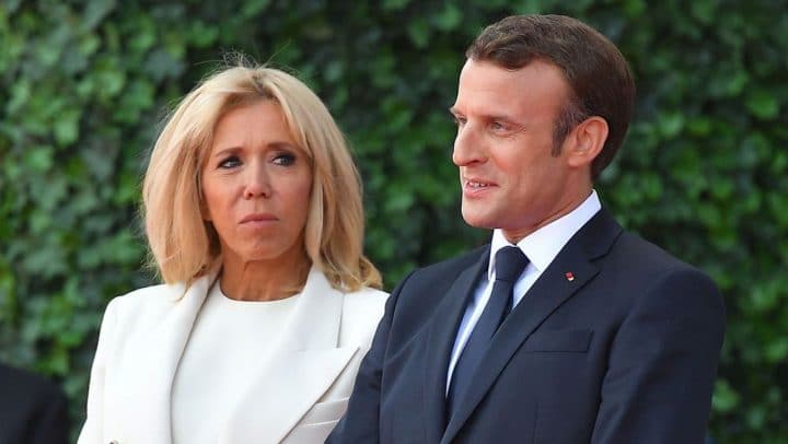 Emmanuel Macron Brigitte Macron déclaration