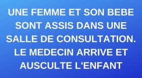 Une femme et son enfant sont assis dans une salle d'attente