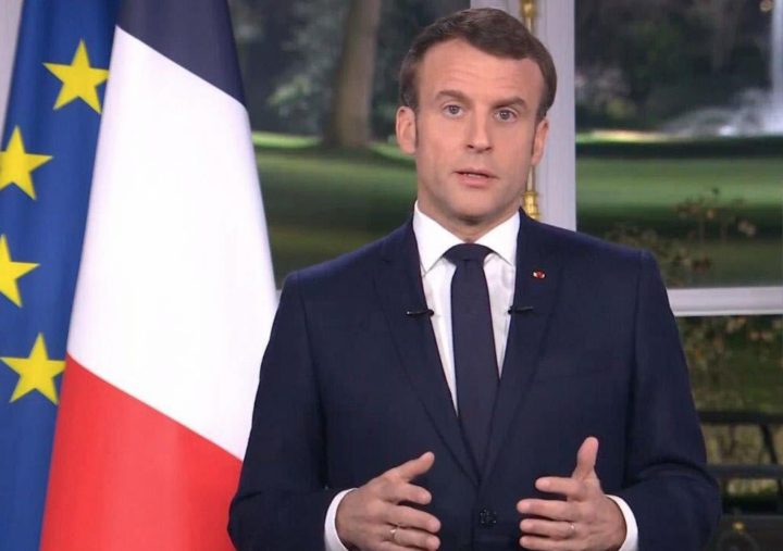 Emmanuel macron donald trump message