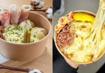 raclette bowl nourriture fromage