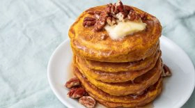 Découvrez la recette des pancakes de courge