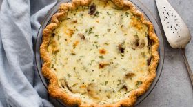 Découvrez la délicieuse recette de la tarte aux champignons