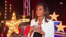 karine le marchand seins nus la france a un incroyable talent