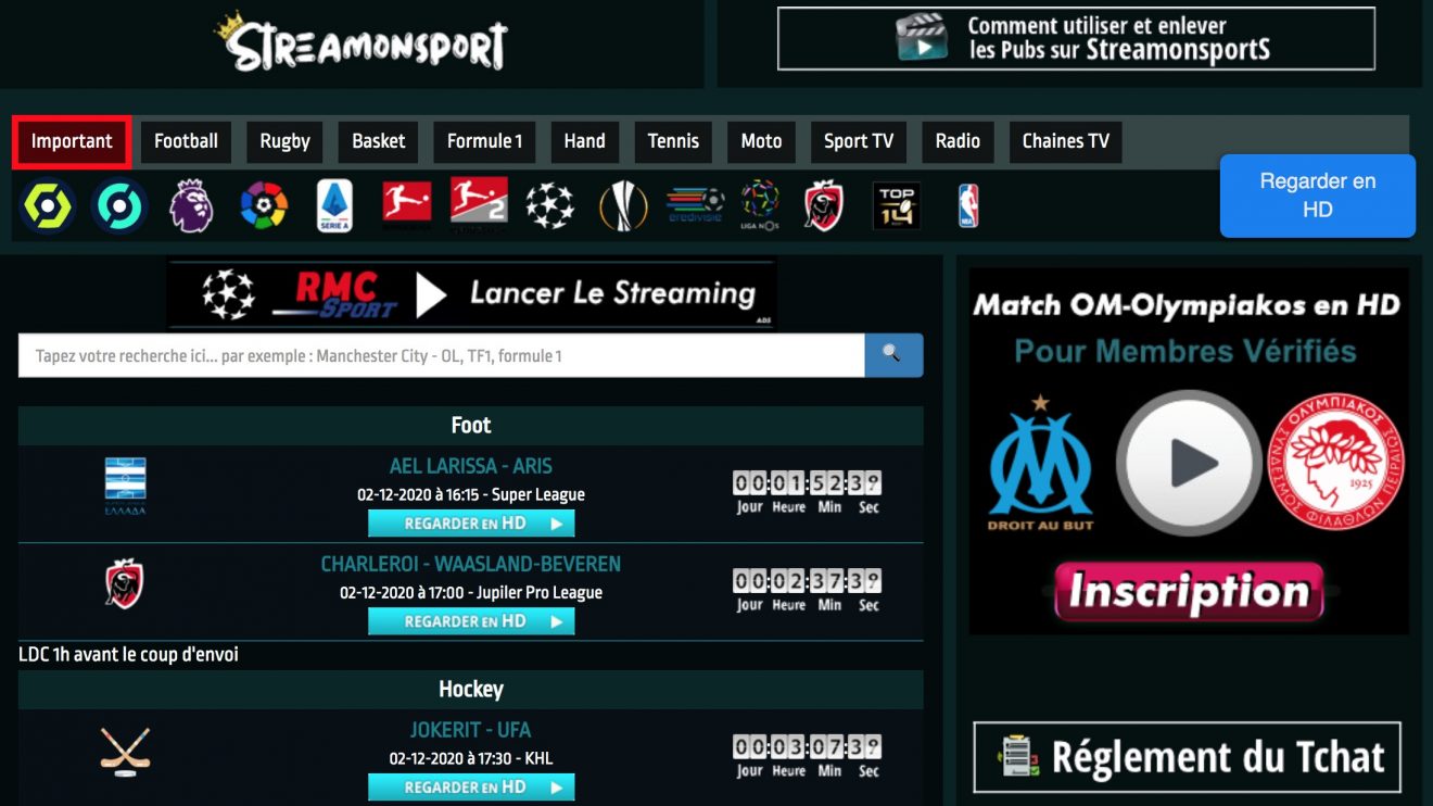 Les meilleurs sites pour regarder du football en streaming en 2020