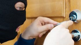 autocollant porte cambrioleurs