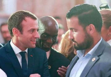 Emmanuel Macron Alexandre Benalla amant blague