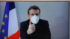 Emmanuel Macron état de santé rassurant coronavirus