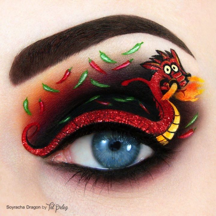 maquillage-dragon