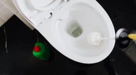 Toilettes, faire le ménage
