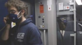 réaction au message antisémite dans un train