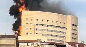 turquie incendie unité covid