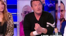benjamin castaldi blessé touche pas à mon poste