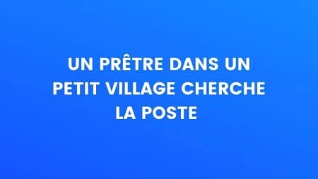 blague poste