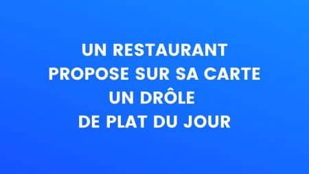 blague resto