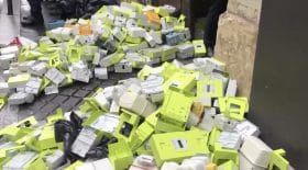 Des compteurs Linky jetés au sol