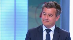 gérald darmanin texto embarassant