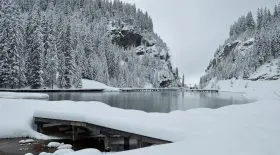 lac gelé