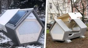 refuges capsules pour sans abri