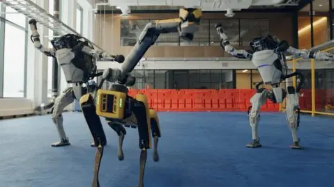 robots danse