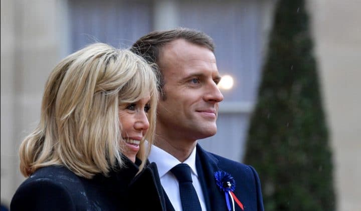 Brigitte Macron terrifiée