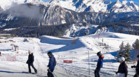 courchevel station ski